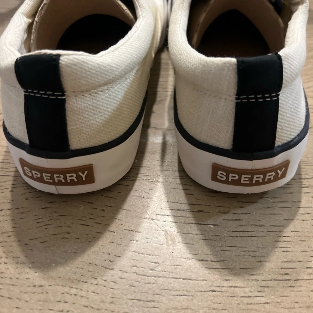 Sperry Striper Cvo Slub White Size 5.5